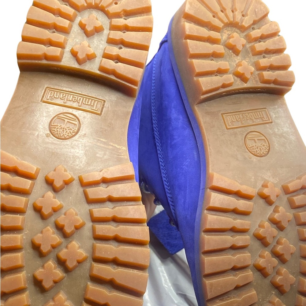 Royal Blue Timberland Premium  6inch Waterproof  Boots Women’s size 6 - Picture 10 of 11